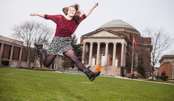 Megan Marshall: Student comedian brings school spirit, enthusiasm to SU