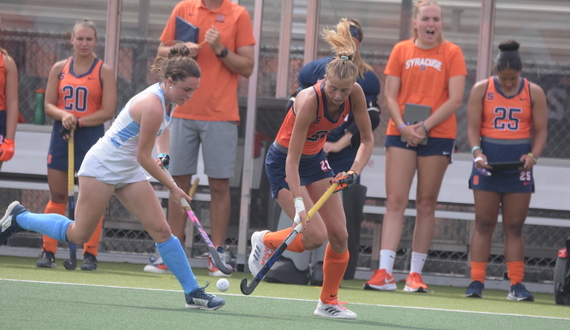 No. 13 Syracuse allows just 2 shots, shuts out No. 16 Boston College in 3-0 win