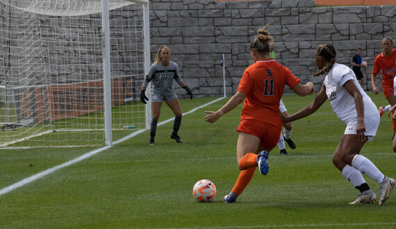 Syracuse blanks Siena 3-0 in 1st win of the season