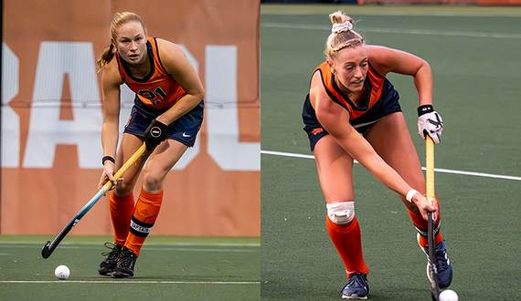 SU&#8217;s Charlotte de Vries, Eefke van den Nieuwenhof make NFHCA Senior Team