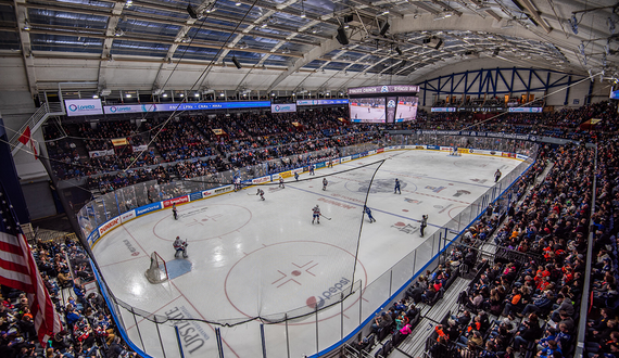 SU ice hockey&#8217;s return to Upstate Medical Arena reflects strong bond with Syracuse Crunch