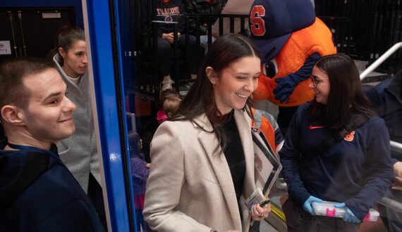 Megan Quinn is helping propel SU ice hockey into new era