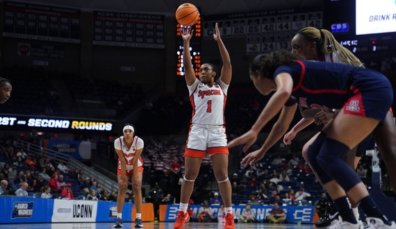 Kennedi Perkins fuels Syracuse’s come-from-behind win over Arizona in 1st round of NCAA Tournament